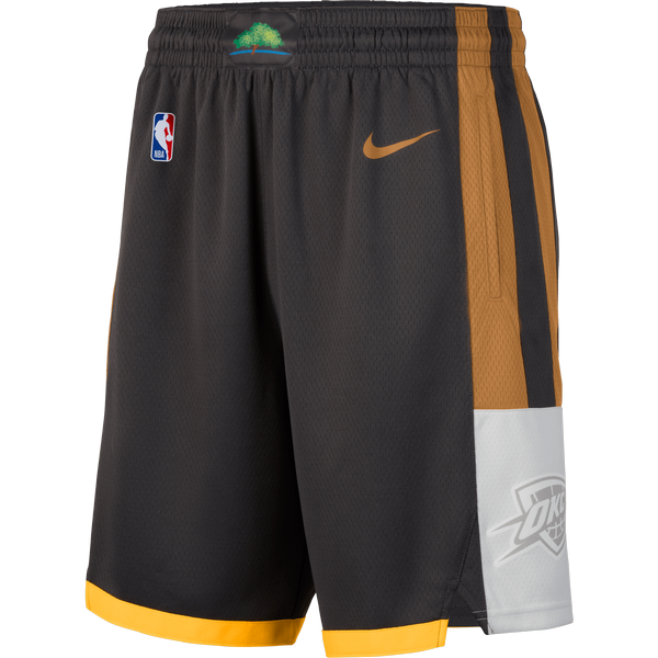 NIKE NBA OKLAHOMA CITY THUNDER SWINGMAN SHORTS ANTHRACITE pro €65,00 ...